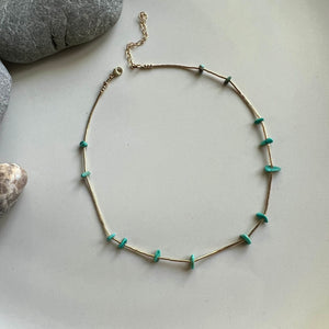 Eros Choker - Turquoise