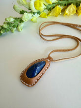 Load image into Gallery viewer, Lapis Funky Horizon Necklace