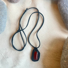 Load image into Gallery viewer, Red Jasper Horizon Necklace