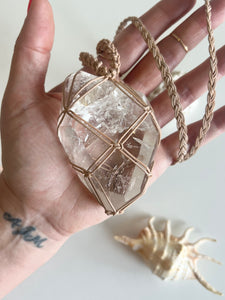 Lemurian Leather Talisman