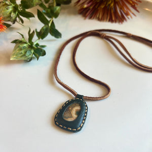 agate horizon necklace