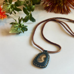 agate horizon necklace