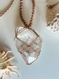 Lemurian Leather Talisman