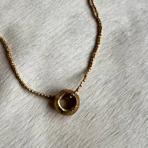 saturn necklace