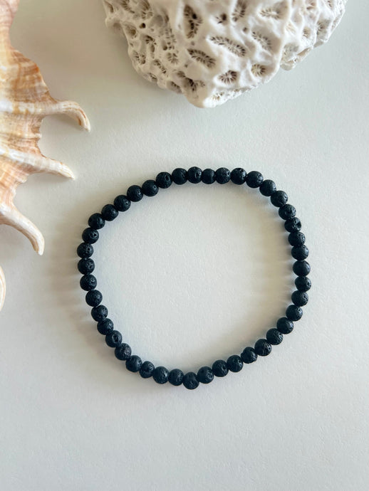 Easy Bracelet - Black Lava