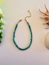 Load image into Gallery viewer, Emerald Ankle Bracelet