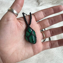 Load image into Gallery viewer, malachite talisman
