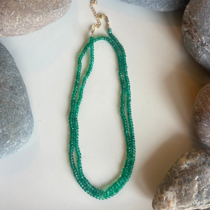 Wrap Necklace - Emerald