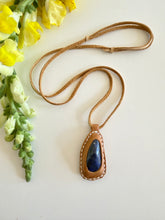Load image into Gallery viewer, Lapis Funky Horizon Necklace