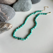 Load image into Gallery viewer, Turquoise Pebble Necklace