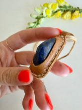 Load image into Gallery viewer, Lapis Funky Horizon Necklace
