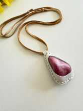 Load image into Gallery viewer, Rhodonite Funky Horizon Necklace
