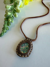 Load image into Gallery viewer, Abalone Horizon Necklace (Brown)