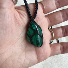 Load image into Gallery viewer, malachite talisman