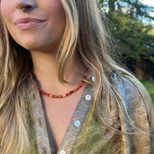 Load image into Gallery viewer, Mexican Fire Magic Opal Necklace