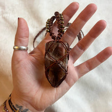 Load image into Gallery viewer, smokey quartz talisman (brown)