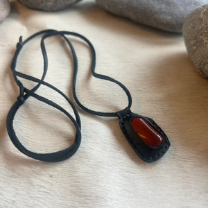 Red Jasper Horizon Necklace