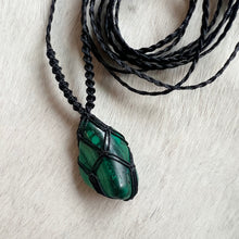Load image into Gallery viewer, malachite talisman
