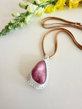 Load image into Gallery viewer, Rhodonite Funky Horizon Necklace