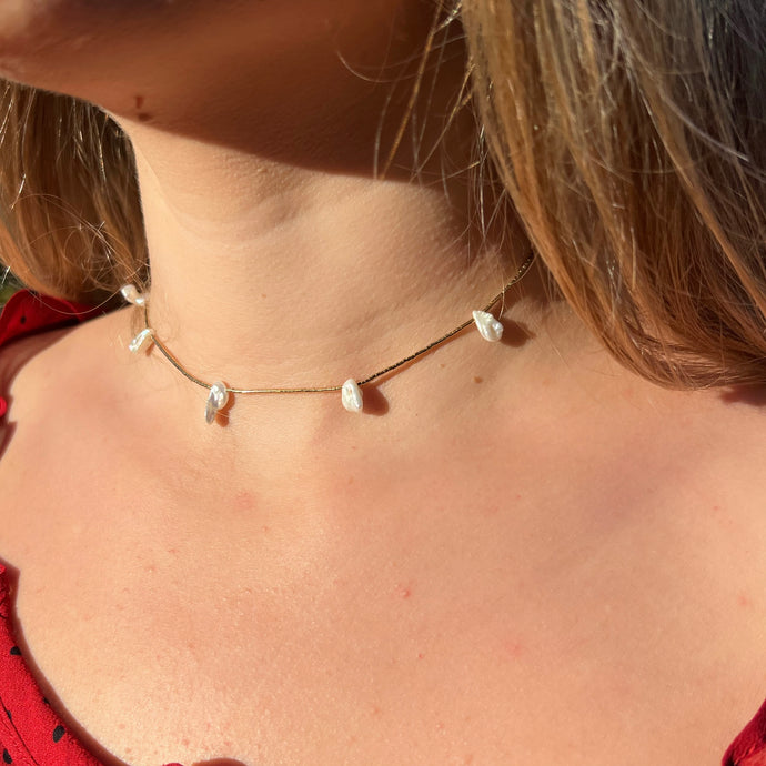 Eros Choker - Pearl