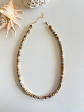 Load image into Gallery viewer, Summer Necklace - Yellow Crazy Lace Agate
