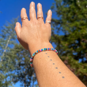 rainbow opal bracelet