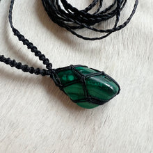Load image into Gallery viewer, malachite talisman