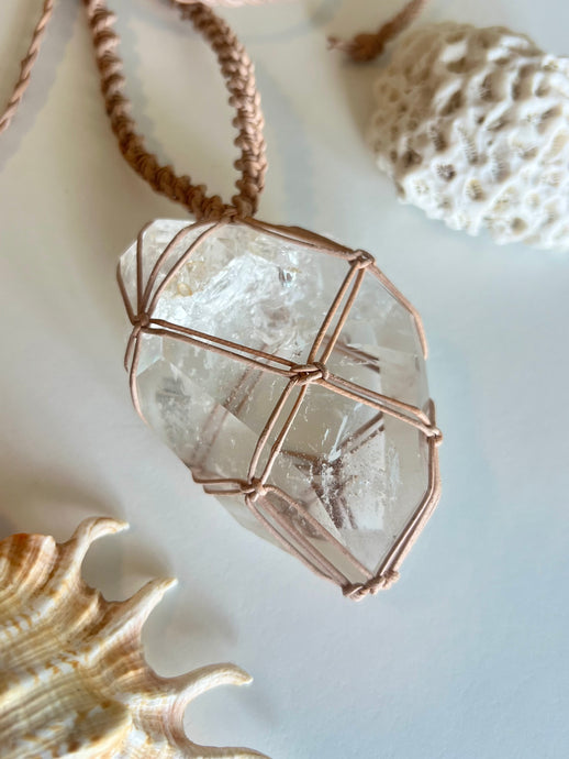 Lemurian Leather Talisman