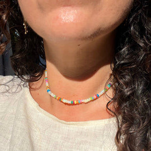 funky opal choker