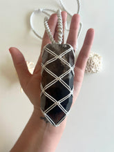 Load image into Gallery viewer, XL Smoky Quartz Leather Talisman