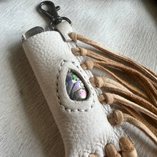 Load image into Gallery viewer, Abalone Fire Keeper - White/Tan
