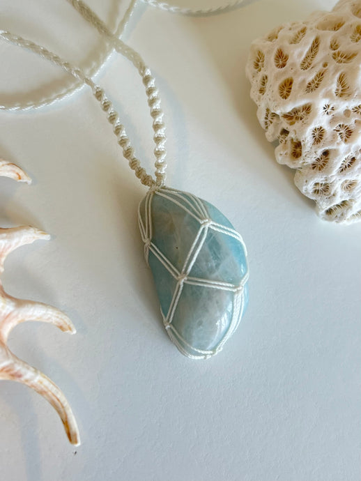 Aquamarine Nylon Talisman