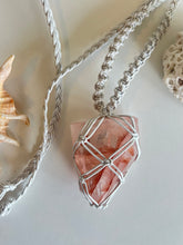 Load image into Gallery viewer, Red Fire Quartz Leather Talisman