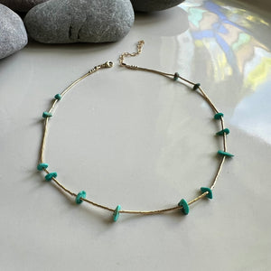 Eros Choker - Turquoise