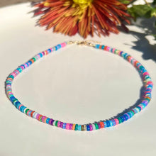 Load image into Gallery viewer, rainbow opal necklace