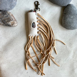 Abalone Fire Keeper - White/Tan