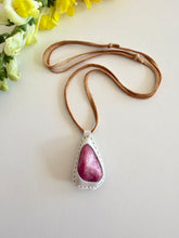 Load image into Gallery viewer, Rhodonite Funky Horizon Necklace