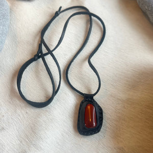 Red Jasper Horizon Necklace