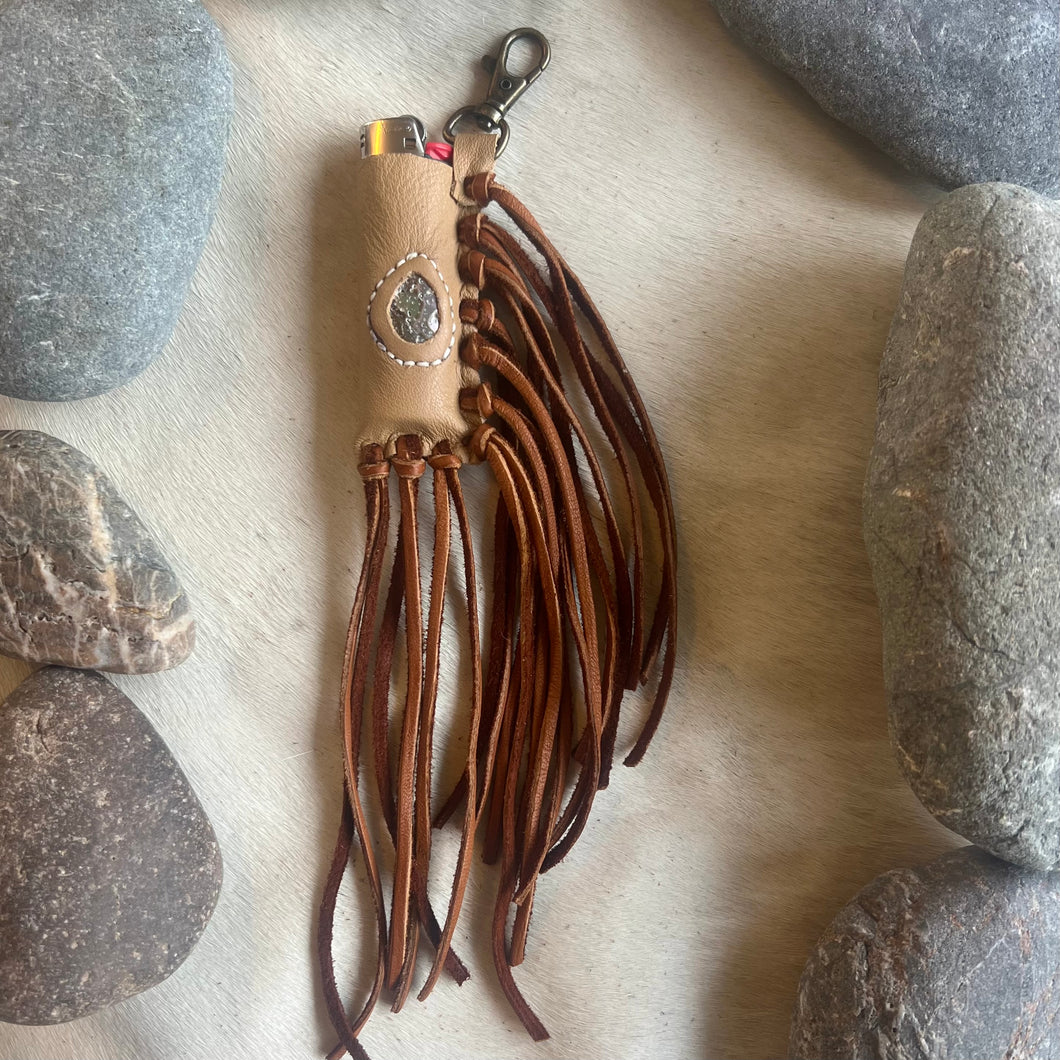Abalone Fire Keeper - Tan