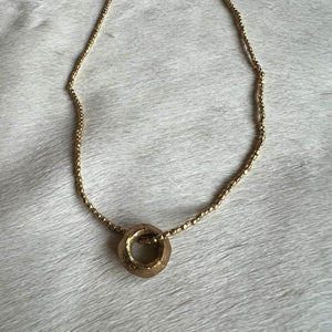 saturn necklace