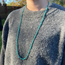 Load image into Gallery viewer, Wrap Necklace - Turquoise Chip