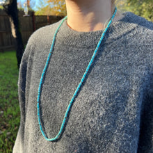 Load image into Gallery viewer, Wrap Necklace - Turquoise Heishi - aka “Double Sedona”