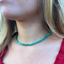 Load image into Gallery viewer, Turquoise Pebble Necklace