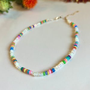 funky opal choker