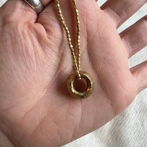 saturn necklace