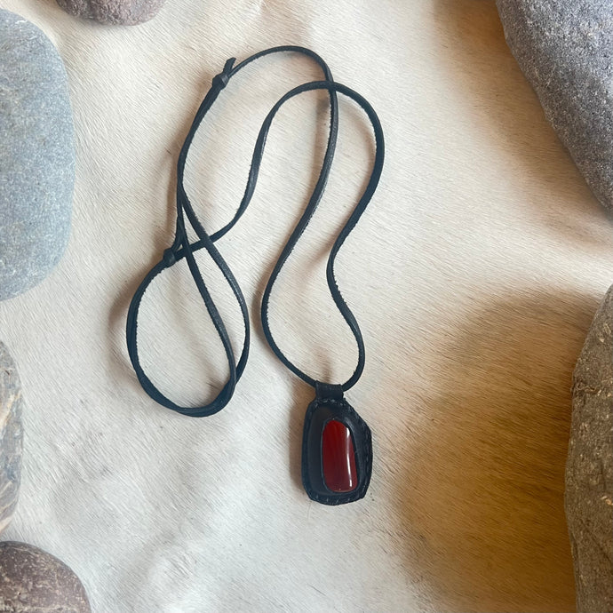 Red Jasper Horizon Necklace