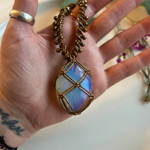 opalite talisman (bronze)