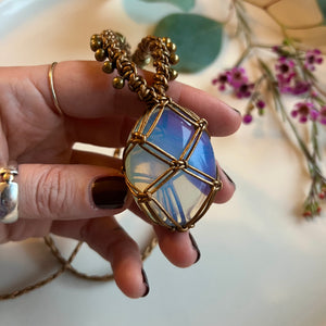 opalite talisman (bronze)