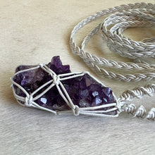 Load image into Gallery viewer, amethyst talisman (pearl)