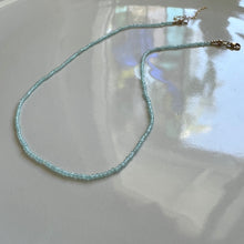 Load image into Gallery viewer, aquamarine gemstone necklace